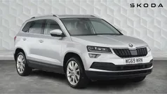Brilliant silver metallic Used 2019 Skoda Karoq SE L SUV | £16,309 (Fair price)