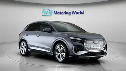 Grey Used 2021 Audi Q4 e-tron S-Line SUV | £18,500 (Good price)