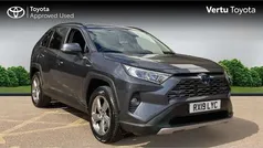 Grey Used 2019 Toyota RAV4 Hybrid Design SUV | £17,804 (Fair price)