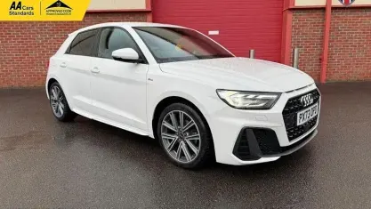 Used Audi A1 Sportback S-Line 110 HP (80 kW) 2023 White Hatchback