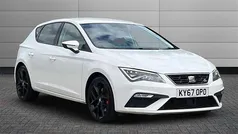 White Used 2017 Seat Leon FR Hatchback | £10,240 (Fair price)
