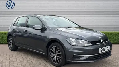 Used VW Golf VII SE 110 HP (80 kW) 2018 Grey Hatchback