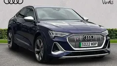 Blue Used 2022 Audi e-tron Sportback Advanced SUV | £35,900 (Fair price)