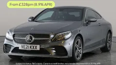 Grey Used 2020 Mercedes C220 AMG line Coupe | £19,983 (Fair price)