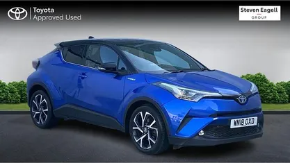 Used Toyota C-HR 122 HP (89 kW) 2018 Blue SUV