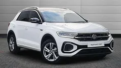 Pure white Used 2022 VW T-Roc R-line SUV | £21,250 (Fair price)