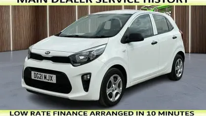 Used Kia Picanto 67 HP (49 kW) 2021 White Hatchback