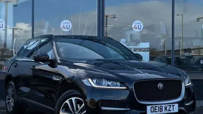 Used Jaguar F-Pace R-Sport 180 HP (132 kW) 2018 Black SUV