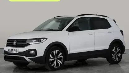 Used VW T-Cross Black Edition 110 HP (80 kW) 2023 White SUV