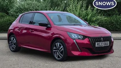 Red Used 2023 Peugeot 208 Allure+ Hatchback | £13,198 (Fair price)