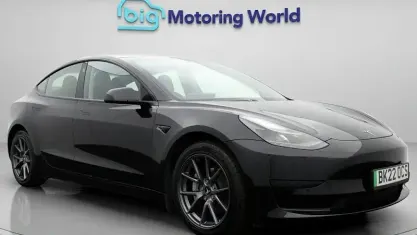 Used Tesla Model 3 Standard Range 180 kW (245 HP) 2022 Black Sedan