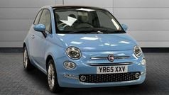 Volare blue Used 2015 Fiat 500 Lounge Hatchback | £5,899 (Fair price)