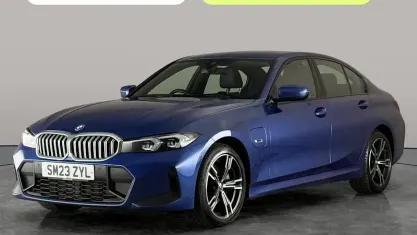 Used BMW 330e M Sport 292 HP (214 kW) 2023 Blue Sedan