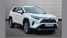White Used 2022 Toyota RAV4 Hybrid SUV | £27,795 (Fair price)
