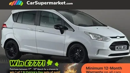 Used Ford B-MAX Zetec 140 HP (102 kW) 2016 White MPV
