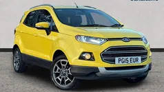 Yellow Used 2014 Ford Ecosport Titanium SUV | £4,971 (Fair price)