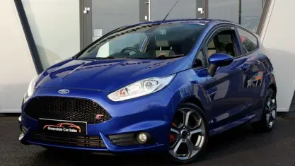 Used Ford Fiesta ST 182 HP (133 kW) 2016 Blue Hatchback