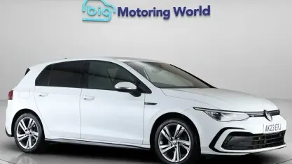 Used VW Golf VIII R-line 150 HP (110 kW) 2023 White Hatchback