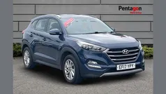 Blue Used 2017 Hyundai Tucson SE SUV | £9,750 (Good price)