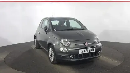 Usado Fiat 500 Lounge 70 HP (51 kW) 2021 Cinzento Citadino