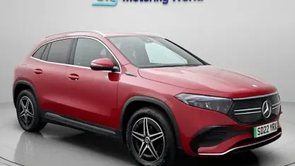 Used Mercedes EQA250 AMG line 139 kW (190 HP) 2022 Red SUV
