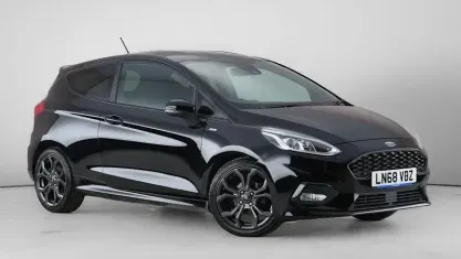 Used Ford Fiesta ST-Line 125 HP (91 kW) 2018 Black Hatchback
