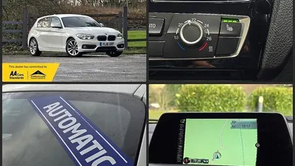 Alpine white Used 2015 BMW 120 Sport Line Hatchback | £9,475 (Fair price)
