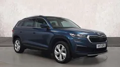Petrol blue metallic Used 2021 Skoda Kodiaq SE L SUV | £22,071 (Fair price)