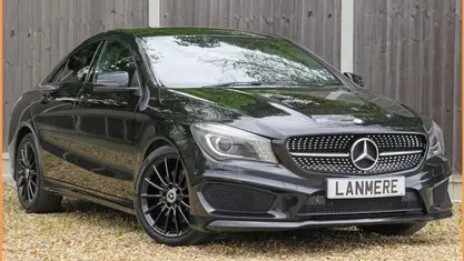 Used Mercedes CLA220 AMG 170 HP (125 kW) 2014 Cosmos black Sedan