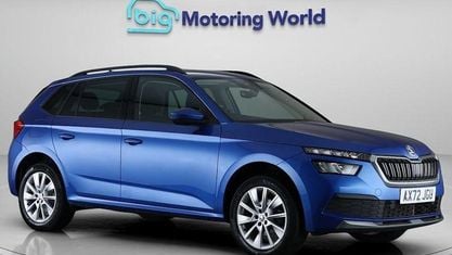 Käytetty Skoda Kamiq SE Drive 150 HP (110 kW) 2023 Sininen Katumaasturi