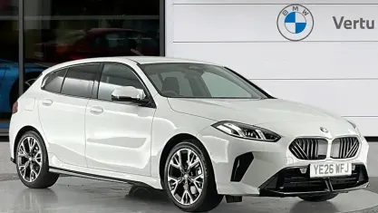 Used BMW 120 M Sport 168 HP (123 kW) 2026 White Hatchback