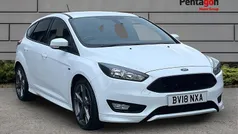 White Used 2018 Ford Focus ST-Line X Hatchback | £9,299 (Good price)