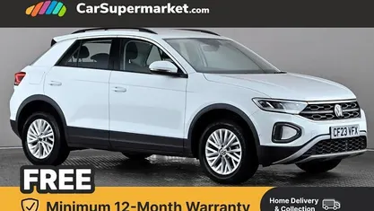 Used VW T-Roc Life 150 HP (110 kW) 2023 White SUV