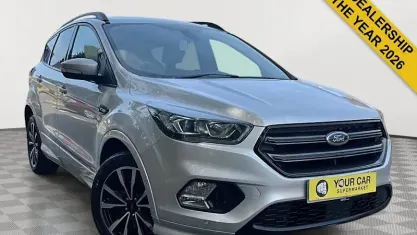Used Ford Kuga ST-Line 150 HP (110 kW) 2017 Silver SUV