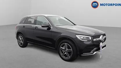 Used Mercedes GLC300e AMG line 320 HP (235 kW) 2022 Black Estate
