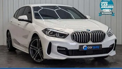 Used BMW 118 M Sport 136 HP (100 kW) 2021 White Hatchback