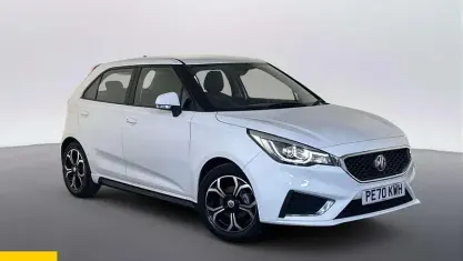 Used MG MG3 Exclusive 106 HP (77 kW) 2020 White Hatchback