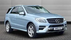 Silver Used 2015 Mercedes ML350 AMG line SUV | £18,995 (Fair price)