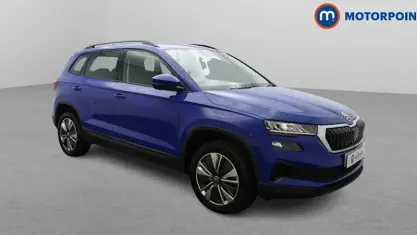 Used Skoda Karoq SE Drive 110 HP (80 kW) 2023 Blue SUV