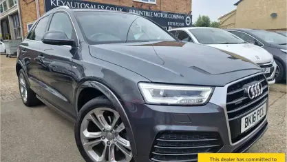 Used Audi Q3 S-line plus 180 HP (132 kW) 2016 Grey SUV
