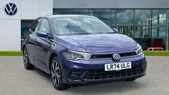 Vibrant violet metallic Used 2024 VW Polo R-line Hatchback | £21,665 (Fair price)