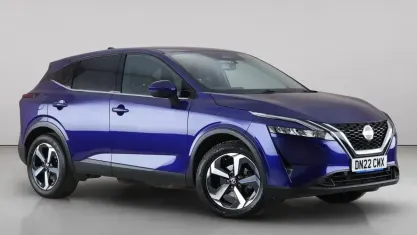 Used Nissan Qashqai N-Connecta 158 HP (116 kW) 2022 Blue SUV