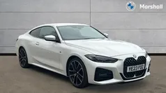 Mineral white metallic Used 2023 BMW 420 M Sport Coupe | £31,111 (Good price)