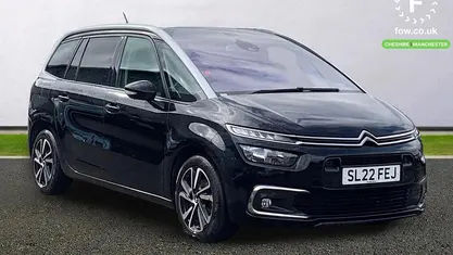 Used Citroën C4 SpaceTourer PureTech 131 HP (96 kW) 2022 Black MPV