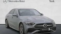 Grey Used 2022 Mercedes C220 AMG line Sedan | £26,495 (Fair price)
