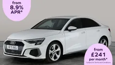 White Used 2021 Audi A3 S-Line Sedan | £17,187 (Fair price)