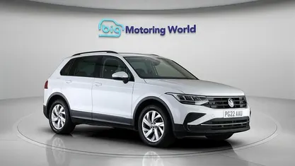 Used VW Tiguan S 150 HP (110 kW) 2022 White SUV