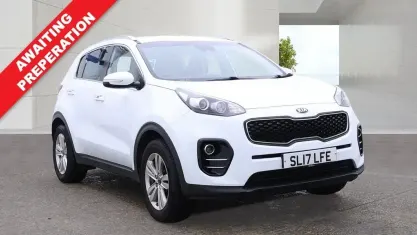 Used Kia Sportage 132 HP (97 kW) 2017 White SUV