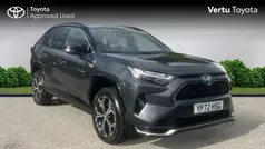 White Used 2022 Toyota RAV4 Hybrid SUV | £29,684 (Fair price)