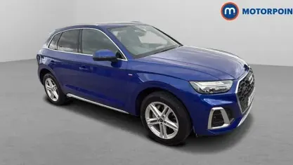 Used Audi Q5 S-Line 265 HP (194 kW) 2024 Blue SUV